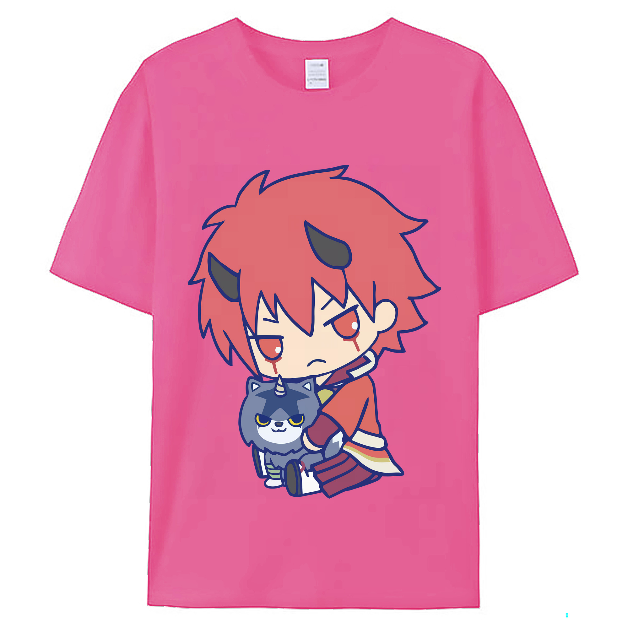 （画像用） 転スラ Regarding Reincarnated to Slime レディースカジュアルプリントTシャツ（綿100％）